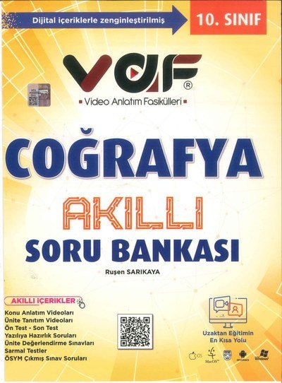 COĞRAFYA AKILLI SORU BANKASI SegaCopy Fotokopi Merkezi