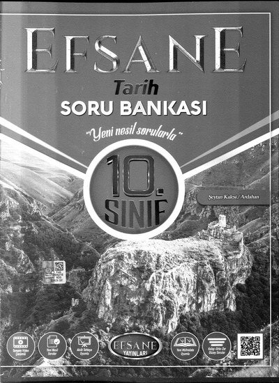 EFSANE TARİH SORU BANKASI SegaCopy Fotokopi Merkezi