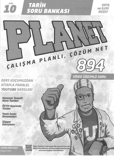 TARİH SORU BANKASI PLANET ÇALIŞMA PLANLI ÇÖZÜM NET