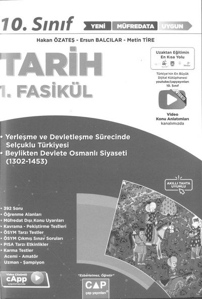 TARİH 1. FASİKÜL SegaCopy Fotokopi Merkezi
