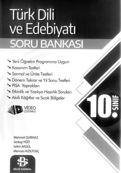 TÜRK DİLİ VE EDEBİYATI SORU BANKASI