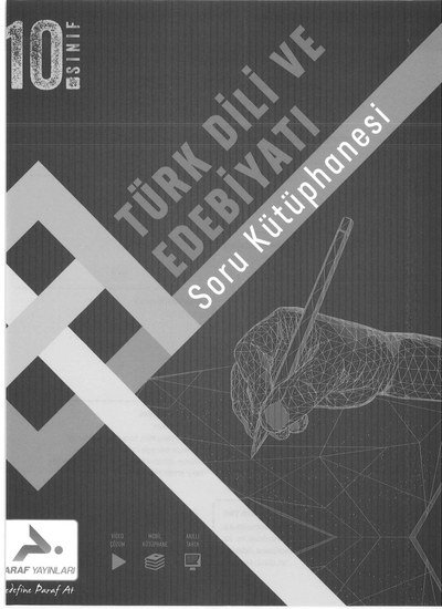 TÜRK DİLİ VE EDEBİYATI SORU KÜTÜPHANESİ