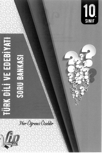 TÜRK DİLİ VE EDEBİYATI SORU BANKASI SegaCopy Fotokopi Merkezi
