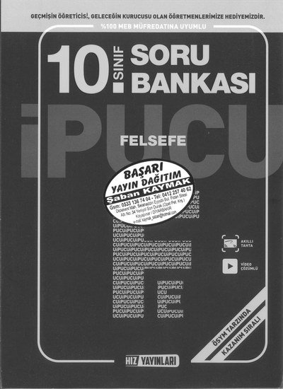 SORU BANKASI FELSEFE SegaCopy Fotokopi Merkezi