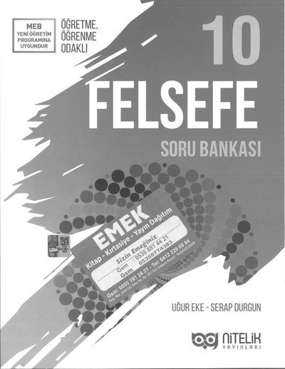 FELSEFE SORU BANKASI SegaCopy Fotokopi Merkezi