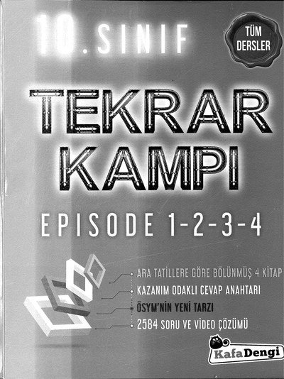 TÜM TEKRAR KAMPI EPISODE 1-2-3-4 SegaCopy Fotokopi Merkezi