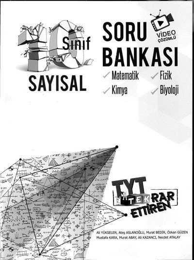 SAYISAL SORU BANKASI TYT TEKRAR ETTİREN VİDEO ÇÖZÜMLÜ SegaCopy Fotokopi Merkezi