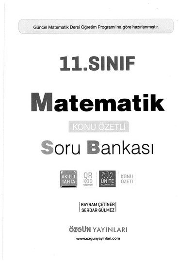 MATEMATİK KONU ÖZETLİ SORU BANKASI