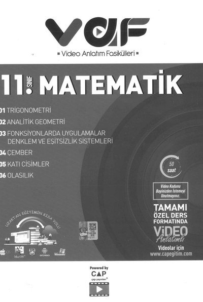 MATEMATİK VİDEO ANLATIM FASİKÜLLERİ SegaCopy Fotokopi Merkezi