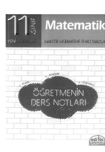 MATEMATİK MANTIK MUHAKEME SORU TARZLARI ÖĞRETMENİN DERS NOTLARI SegaCopy Fotokopi Merkezi