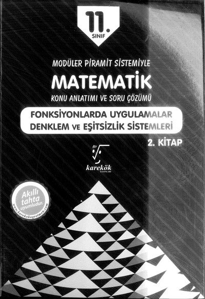 MATEMATİK KONU ANLATIMI VE SORU ÇÖZÜMÜ FONKSİYONLARDA UYGULAMALAR DENKLEM VE EŞİTSİZLİK SİSTEMLERİ SegaCopy Fotokopi Merkezi