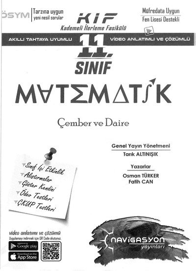 MATEMATİK ÇEMBER VE DAİRE SegaCopy Fotokopi Merkezi