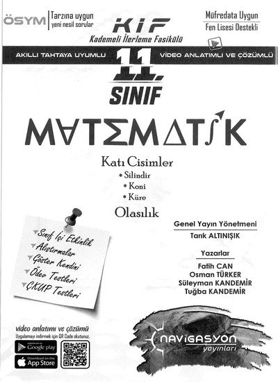 MATEMATİK KATI CİSİMLER OLASILIK SegaCopy Fotokopi Merkezi