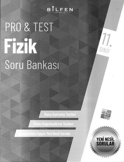 PRO & TEST FİZİK SORU BANKASI SegaCopy Fotokopi Merkezi