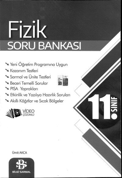 FİZİK SORU BANKASI VİDEO ÇÖZÜMLÜ SegaCopy Fotokopi Merkezi