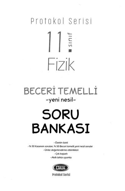 FİZİK BECERİ TEMELLİ YENİ NESİL SORU BANKASI SegaCopy Fotokopi Merkezi
