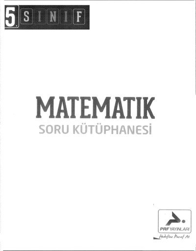 MATEMATİK SORU KÜTÜPHANESİ