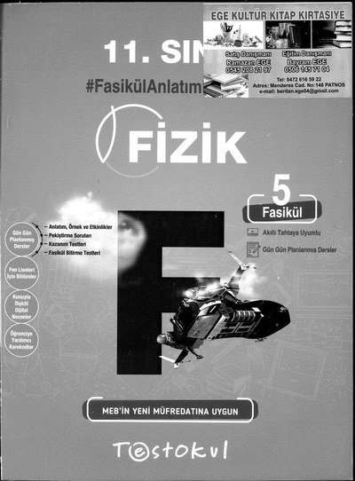 FİZİK FASİKÜL ANLATIM KİTABI SegaCopy Fotokopi Merkezi
