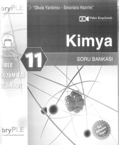 KİMYA SORU BANKASI SegaCopy Fotokopi Merkezi