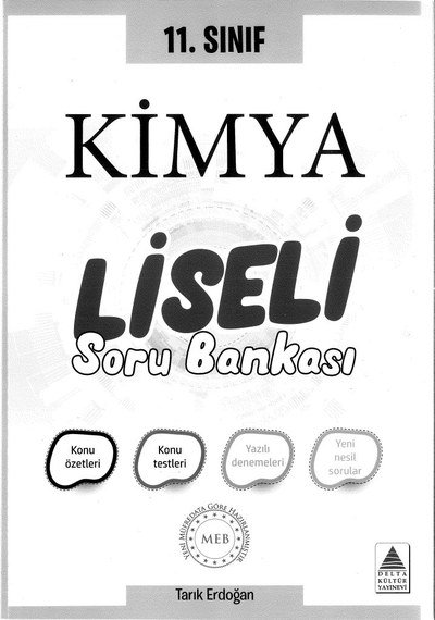 KİMYA LİSELİ SORU BANKASI SegaCopy Fotokopi Merkezi