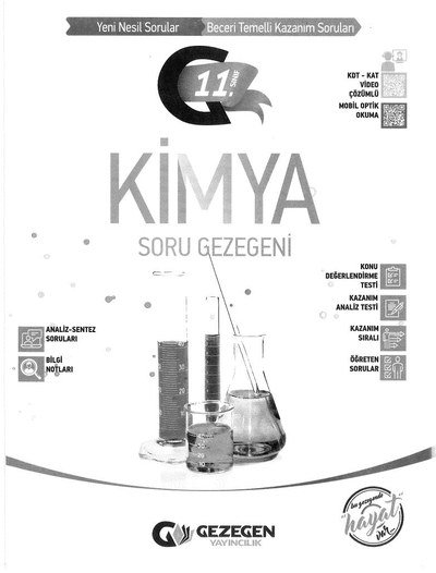 KİMYA SORU GEZEGENİ SegaCopy Fotokopi Merkezi