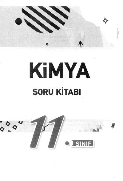 KİMYA SORU KİTABI