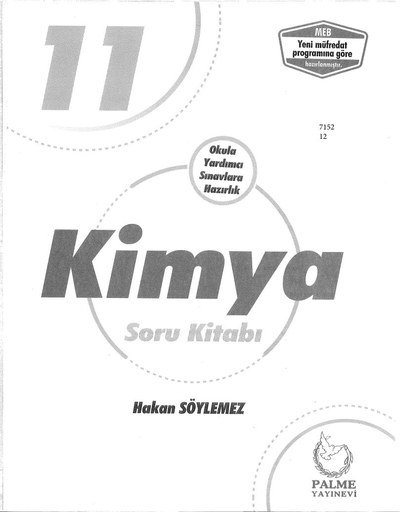 KİMYA SORU KİTABI SegaCopy Fotokopi Merkezi