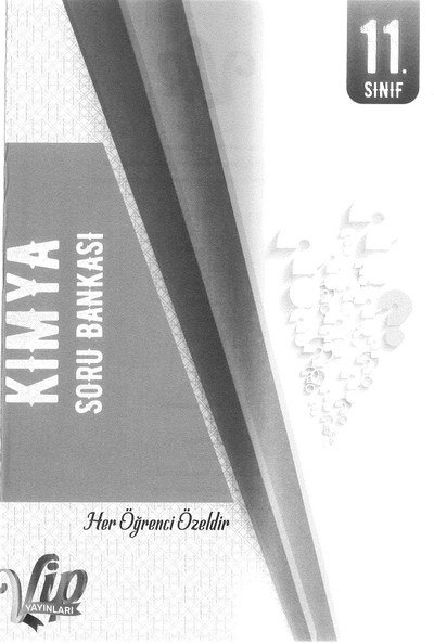 KİMYA SORU BANKASI SegaCopy Fotokopi Merkezi