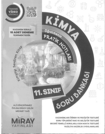 KİMYA ÖĞRETMENİN PRATİK NOTLARI SORU BANKASI SegaCopy Fotokopi Merkezi