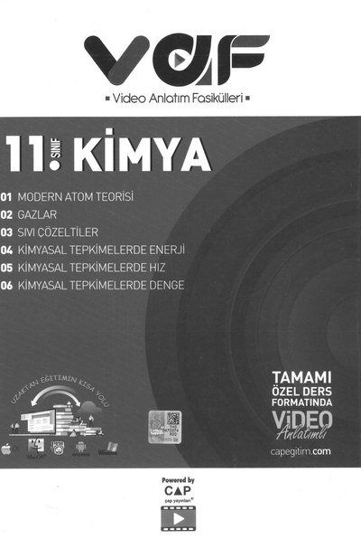 KİMYA VİDEO ANLATIM FASİKÜLLERİ SegaCopy Fotokopi Merkezi