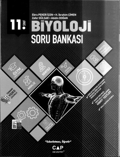 BİYOLOJİ SORU BANKASI SegaCopy Fotokopi Merkezi
