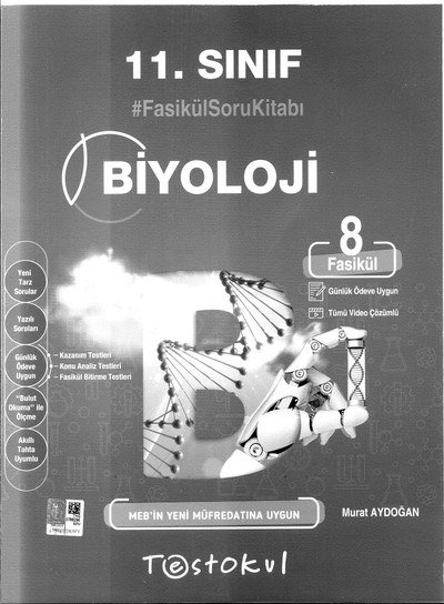 BİYOLOJİ FASİKÜL SORU KİTABI SegaCopy Fotokopi Merkezi