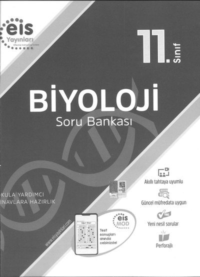 BİYOLOJİ SORU BANKASI