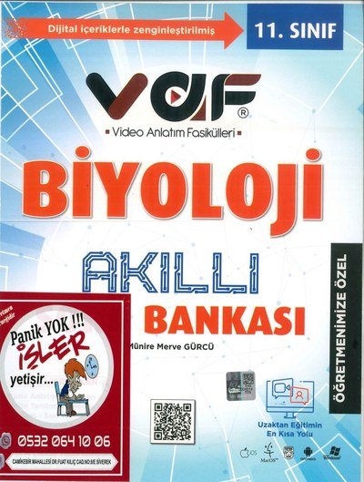 BİYOLOJİ AKILLI BANKASI VİDEO ANLATIM FASİKÜLLERİ SegaCopy Fotokopi Merkezi