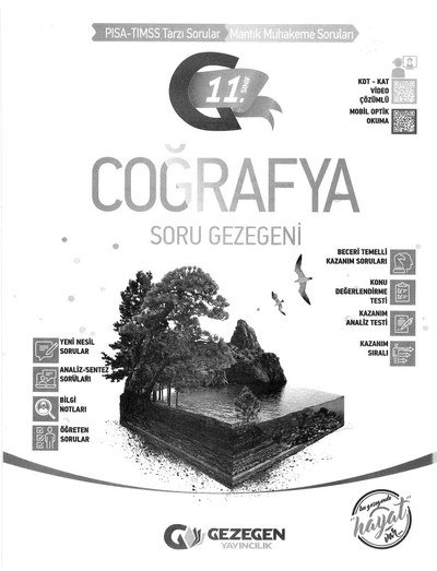 COĞRAFYA SORU GEZEGENİ SegaCopy Fotokopi Merkezi