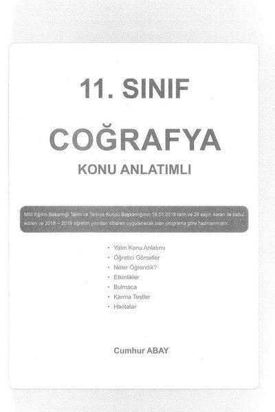 COĞRAFYA KONU ANLATIMLI SegaCopy Fotokopi Merkezi