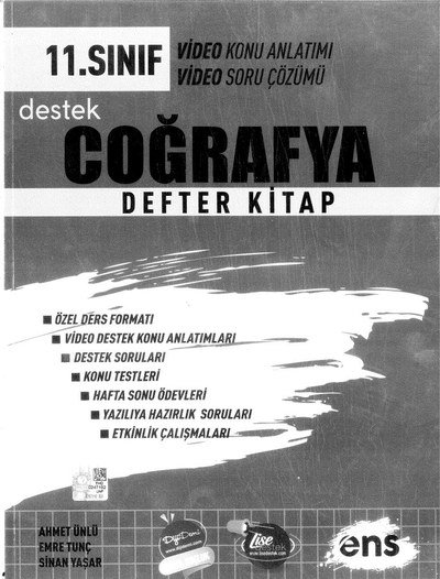 COĞRAFYA DEFTER KİTAP SegaCopy Fotokopi Merkezi