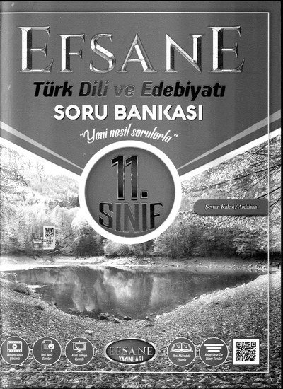 EFSANE TÜRK DİLİ VE EDEBİYATI SORU BANKASI
