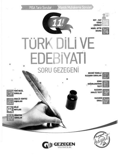TÜRK DİLİ VE EDEBİYATI SORU GEZEGENİ SegaCopy Fotokopi Merkezi