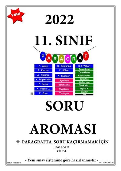 PARAGRAF SORU BANKASI 750 SORU SegaCopy Fotokopi Merkezi