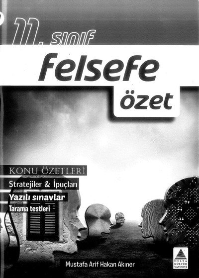 FELSEFE ÖZET KONU ÖZETLERİ SegaCopy Fotokopi Merkezi