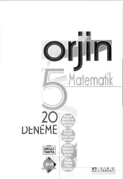 ORJİN MATEMATİK SegaCopy Fotokopi Merkezi