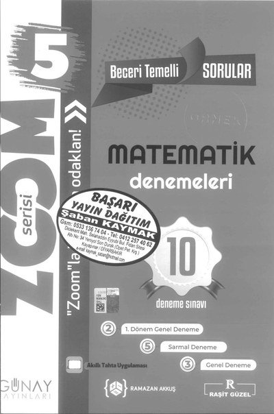 BECERİ TEMELLİ MATEMATİK DENEMELERİ