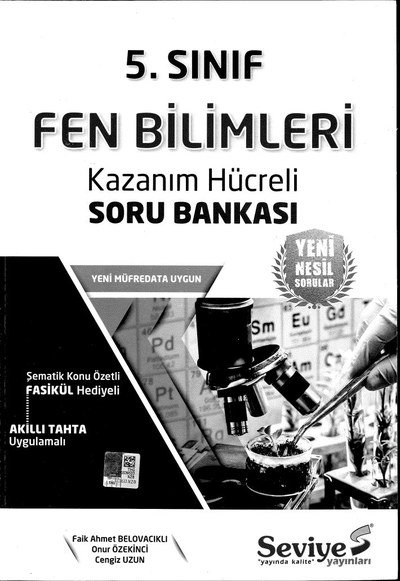 FEN BİLİMLERİ KAZANIM HÜCRELİ SORU BANKASI SegaCopy Fotokopi Merkezi