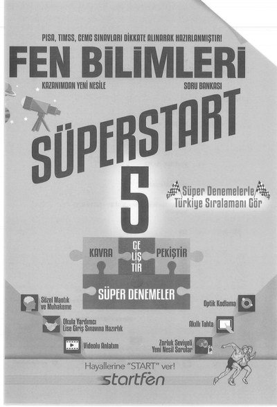 FEN BİLİMLERİ SÜPERSTART SegaCopy Fotokopi Merkezi