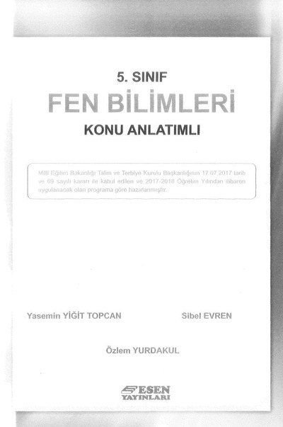 FEN BİLİMLERİ KONU ANLATIMLI