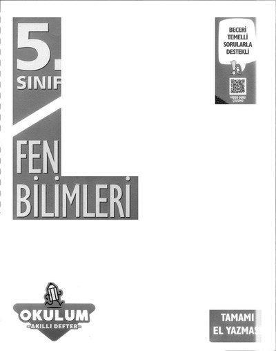 FEN BİLİMLERİ OKULUM AKILLI DEFTER SegaCopy Fotokopi Merkezi