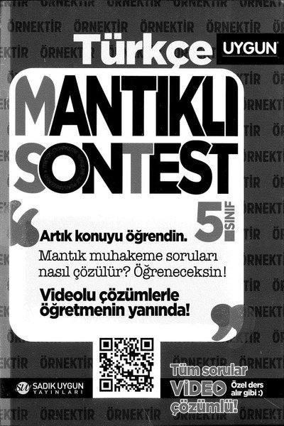 TÜRKÇE MANTIKLI SONTEST