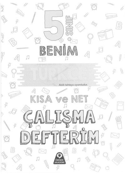 BENİM TÜRKÇE KISA VE NET ÇALIŞMA DEFTERİM