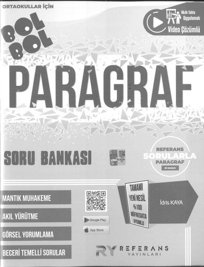 BOL BOL PARAGRAF SORU BANKASI